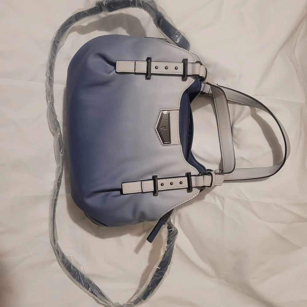 Chic Two-Tone Women's Satchel